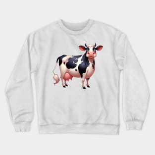 Cute Cow Crewneck Sweatshirt